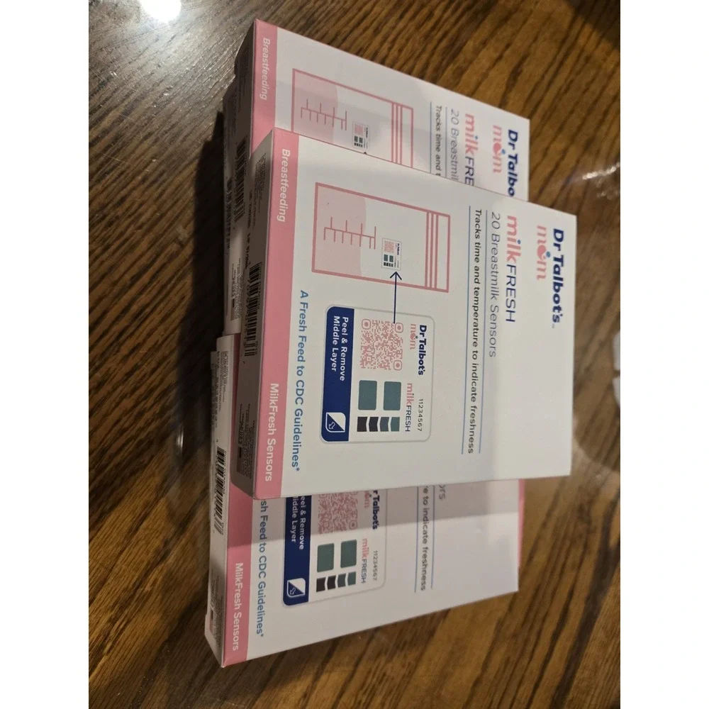 Dr. Talbot's Milk Fresh Breastmilk Sensors 5 Boxes (20) Each Box 100 Total